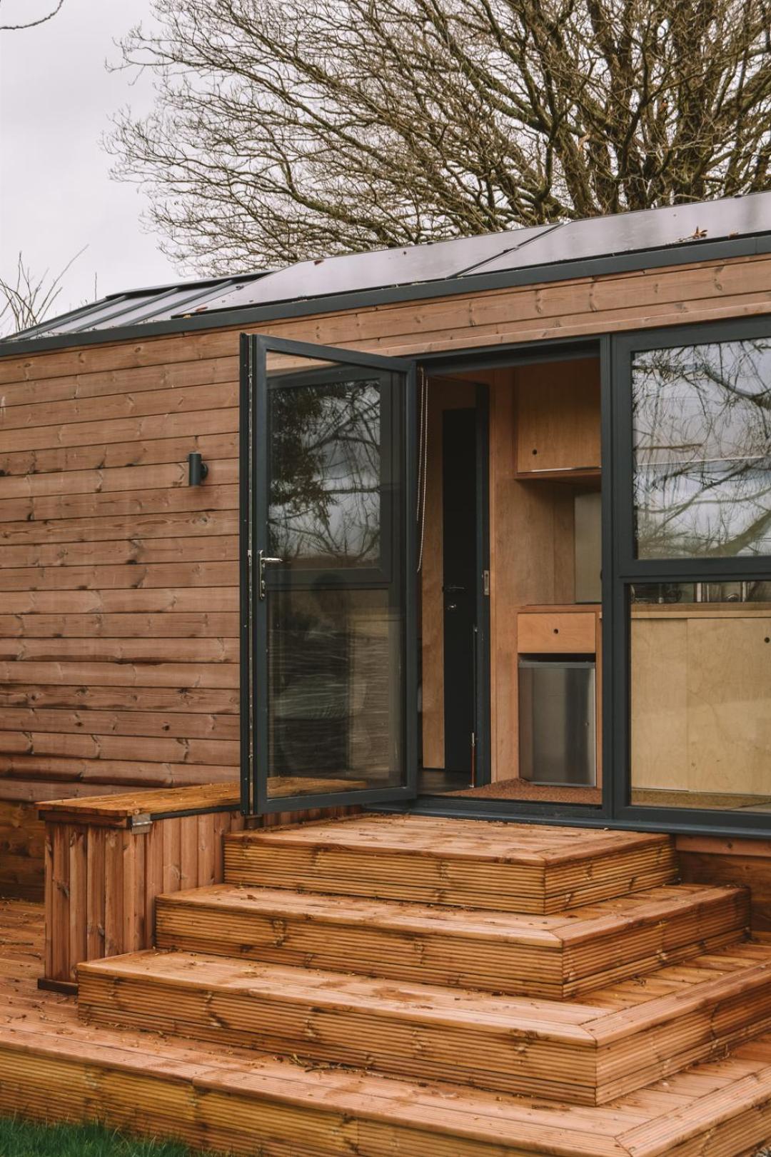 Beautiful Cabins In Herefordshire Countryside Exterior foto